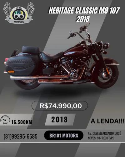Heritage Softail Classic Flhc 2018