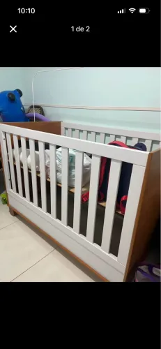 Vende- se berço semi novo que vira mini cama Matic