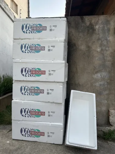 Caixas isopor 