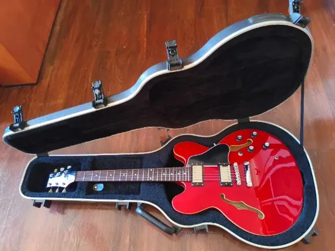 GUITARRA CUSTOMIZADA CONDOR SEMI ACÚSTICA