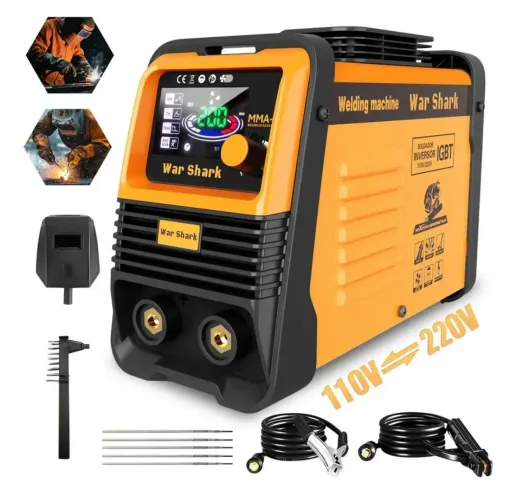 Maquina solda 127v 220v - 200 amperes bivolt