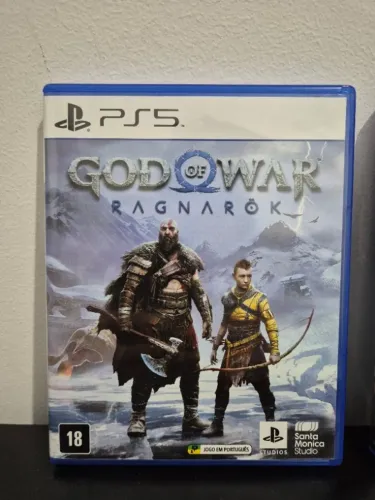 God of War Ragnarök PS5 Mídia Física - Excelente Estado