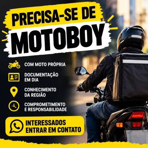 Preciso de Motoboy