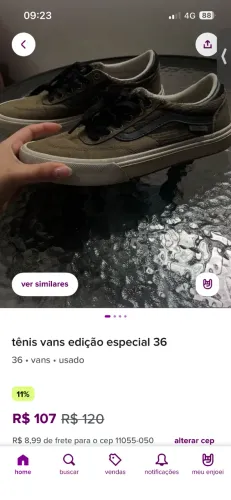 Tênis vans 