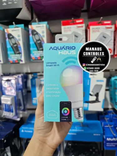 Lâmpada Smart colorida neon