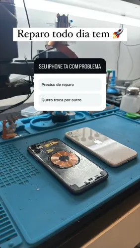 Troca de tela/ bateria/ manutenção geral do seu iPhone