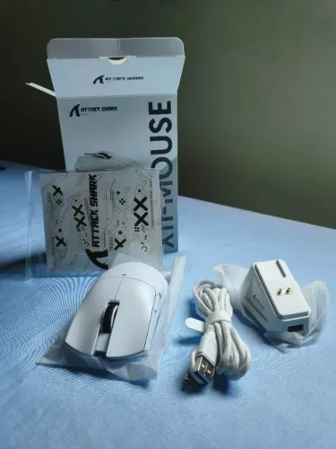 Mouse gamer sem fio attack shark x11