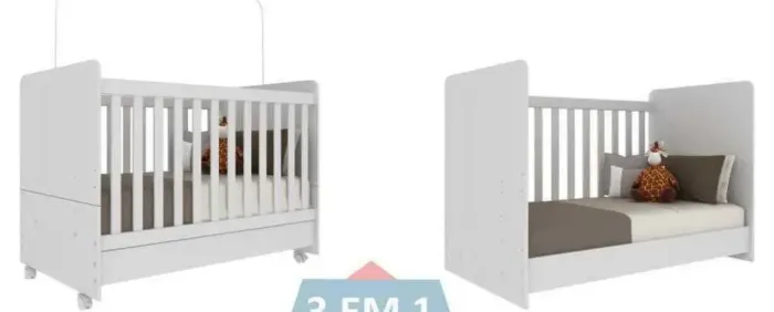 Berço cama pouco usada.