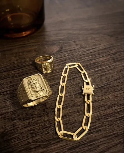 Pulseira e anel