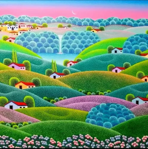 Robson barros tema paisagem medida 60x90
