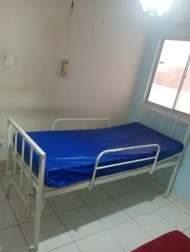 cama hospitalar com colchão 