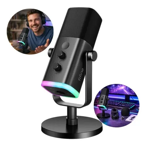 Microfone de mesa Fifine AM8