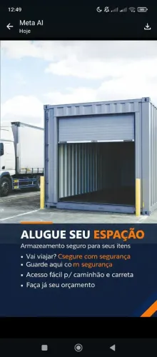 Container com local para locação 