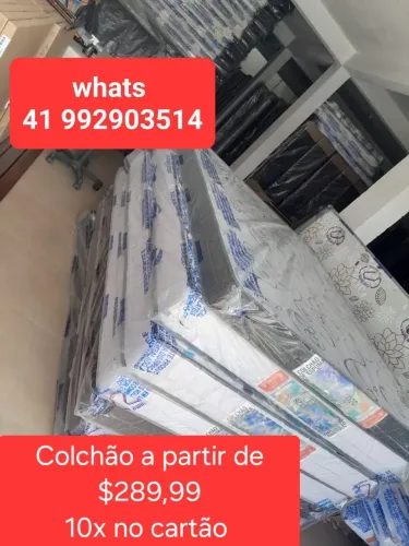 Colchão Casal espuma novo # D20 / D28/ D33 10x sem juros no cartão