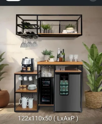 Bar Rústico com Aéreo