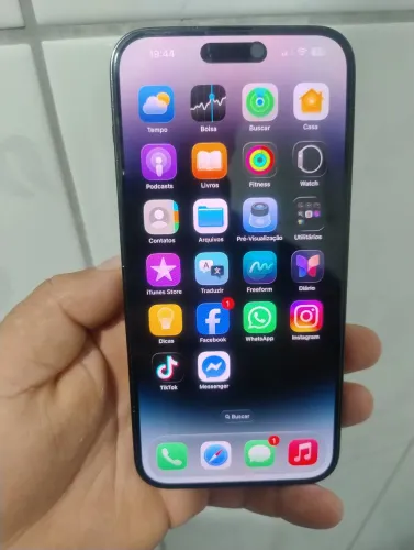 iPhone 14 pro Max 128 GB saúde 79% nada trocado tudo original