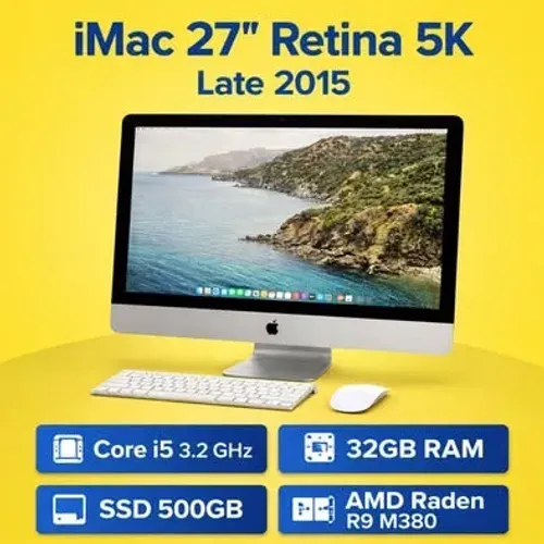 iMac 27? Retina 5K - Core i5 3.2GHz | 32GB RAM | SSD 500GB