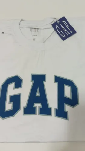 camiseta Gap branca m wpp:43. *