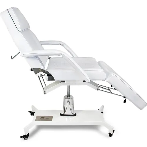 Maca Poltrona Hidráulica Estética Profissional Altura Regulável Giratória 360º