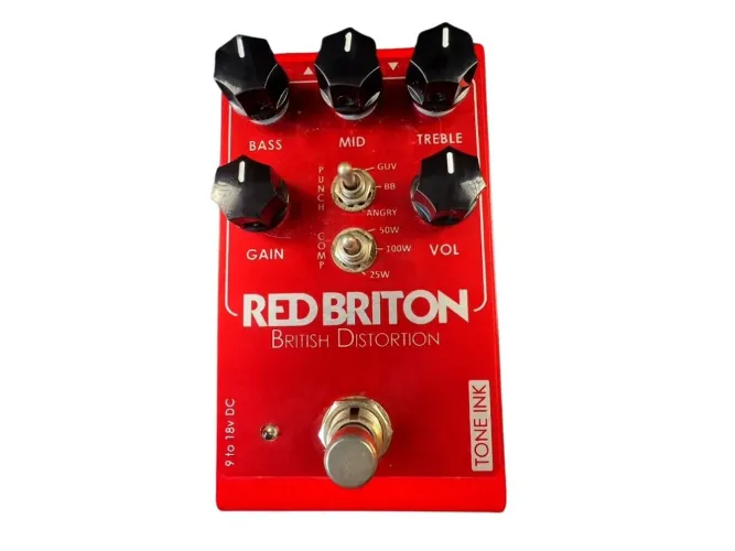 Pedal Tone Ink Red Briton