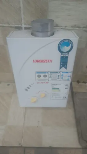 aquecedor a gás lorenzetti
