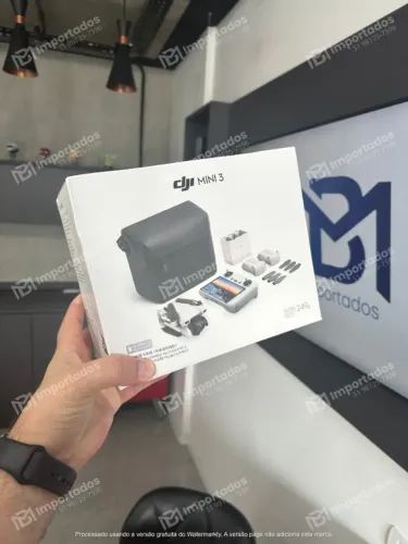 Drone Dji Mini 3 Controle Com tela + Fly More  (3 Baterias) | Loja Física | - Em ate 18x