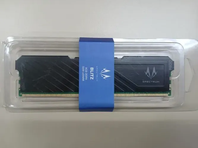MEMÓRIA DDR4 SPECTRUM BLITZ, 8GB, 3200MHZ - NOVO