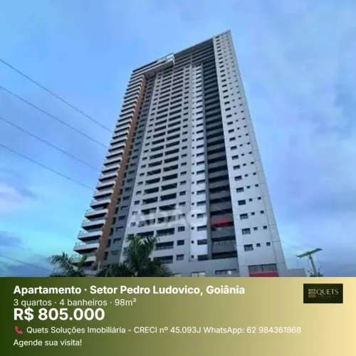 Apartamento à Venda no Urbani Vista Home | Setor Serrinha | Goiânia - GO