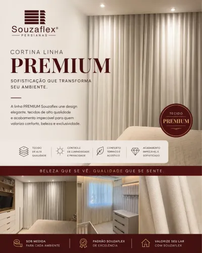 Cortina Souzaflex lindas para sua casa ?