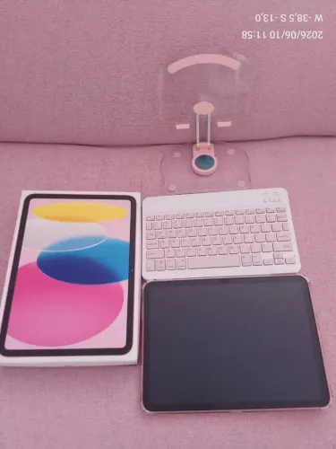 iPad 11 128 gigas rosa com nota fiscal e garantia