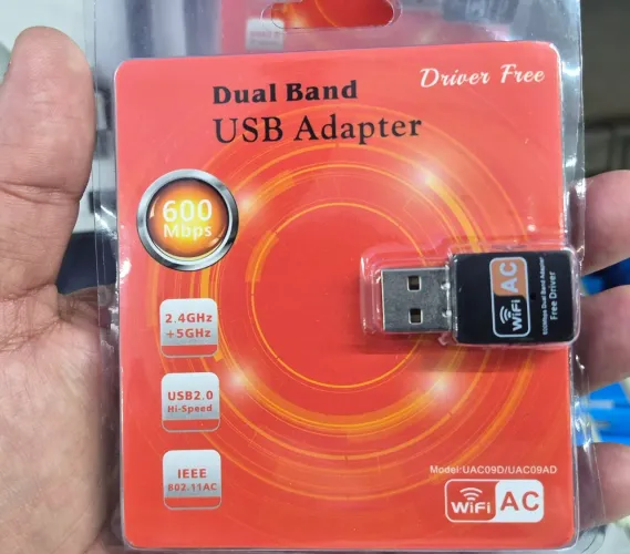ADAPTADOR WIFI NANO 5GHZ (UAC09AD)