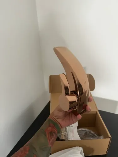 Torneira para banheiro misturador monocomando rosê - nova na caixa