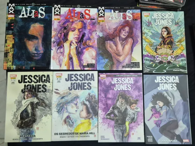 Coleção Jéssica Jones (Alias e outras hqs)
