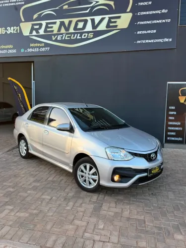 Toyota Etios XLS Sedan 1.5 Flex 16V 4P Aut. 2018