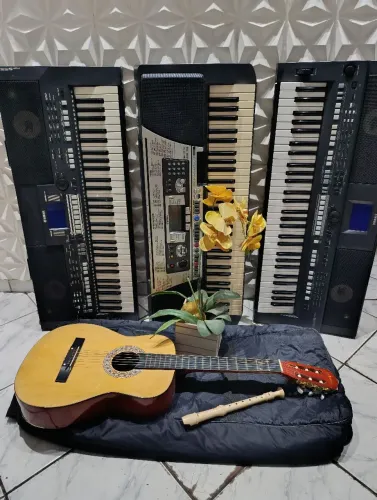 Teclados Yamaha vários modelos interesse chame no ZAP