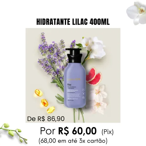 Hidratante o boticário Lilac Orquídea Lumière
