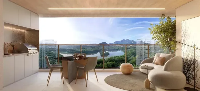 Apartamento COBERTURA com 4 suítes em Barra da Tijuca - Rio de Janeiro - RJ