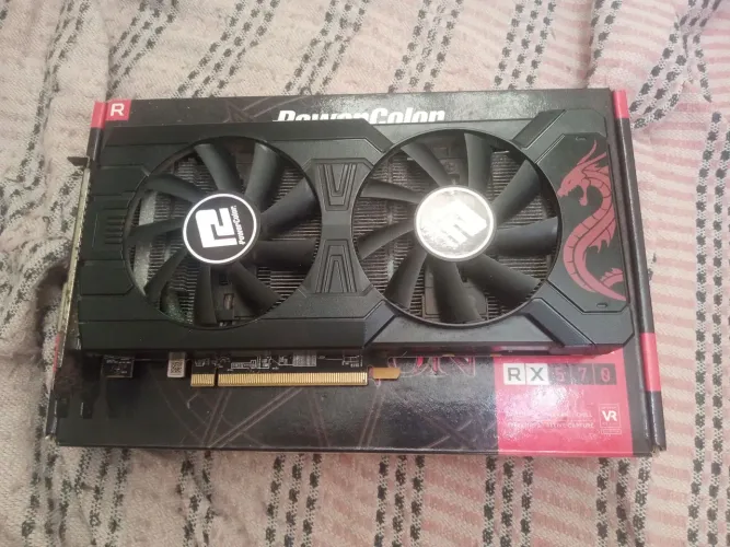 Rx 570 4gb com defeito