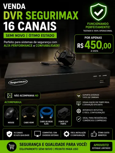 DVR segurimax