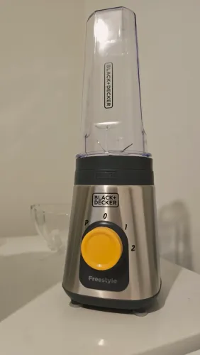 Black Decker Liquidificador, Processador, Freestyle, com Acabamento em Inox