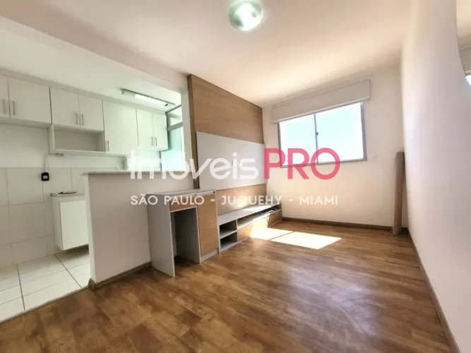 Apartamento Santo Amaro, 2 dormitórios, sendo 1 suíte, localizado próximo ao metrô.