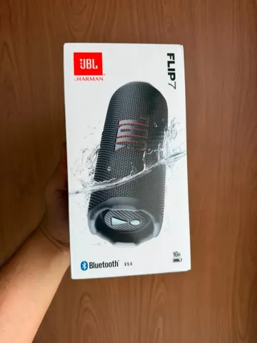 Caixa De Som Bluetooth Jbl Flip 7 Preta