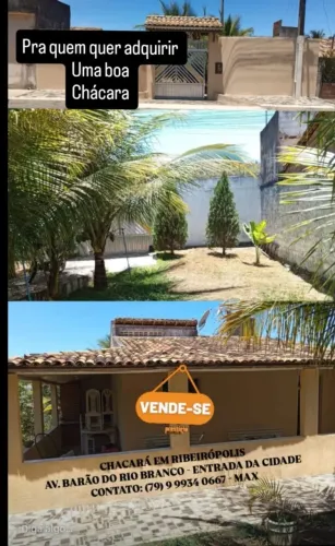 Chácara em Ribeirópolis - *VALOR A COMBINAR*