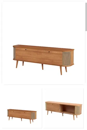 RACK 180CM 2P BASCULANTE DA DALLA COSTA - FREIJO