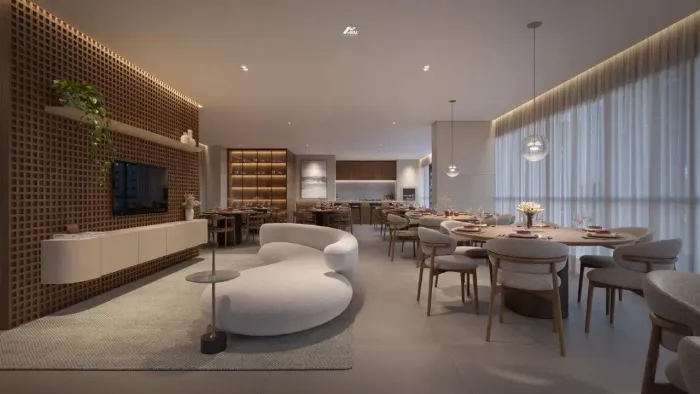 Apartamento de Alto Padrão com Fechadura Biométrica, Piscinas Aquecidas e Lazer Completo d