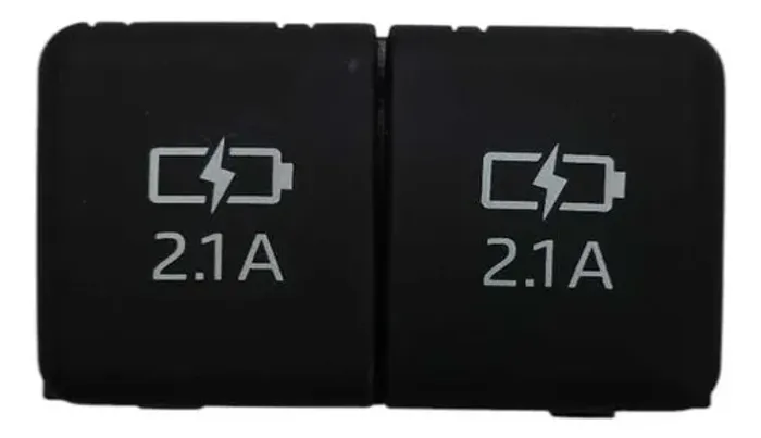 Tomada Dupla Usb Corolla Cross 2022 Preto