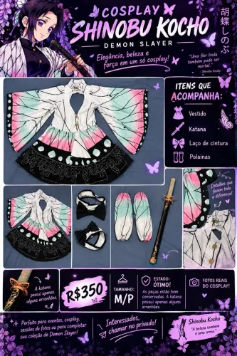 ? COSPLAY SHINOBU KOCHO ? DEMON SLAYER ?