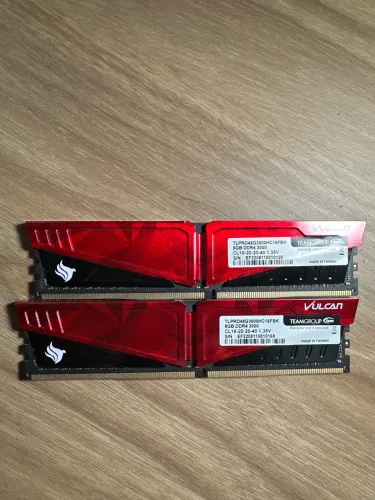  16 gb Memória vulcan 3000mhz
