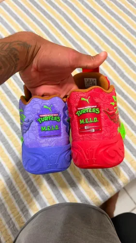 ênis de Basquete MB.04 RD PUMA HOOPS x TMNT
