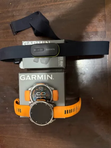 Relógio Garmin fenix 8 47mm amoled e Cinta garmin HRM 600 NOVÍSSIMO